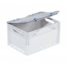 Pokrywa plastikowa na zawiasach B/L i B/LW 400x300
