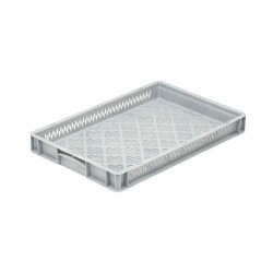 Pojemnik skrzynka plastikowa perforowana B/P 600x400x70